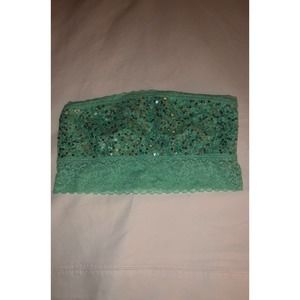 Victorias Secret PINK Sparkly Tube Top